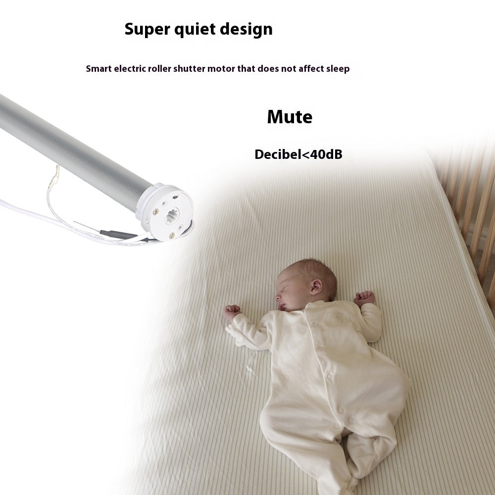 WIFI smart roller shutter motor with remote control and accessories